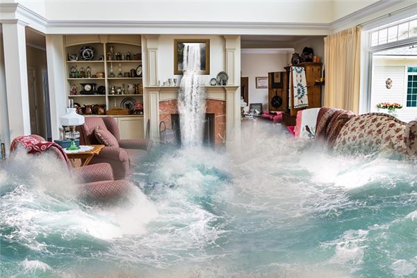 梦到洪水汹涌而至的预兆解读-安卜居