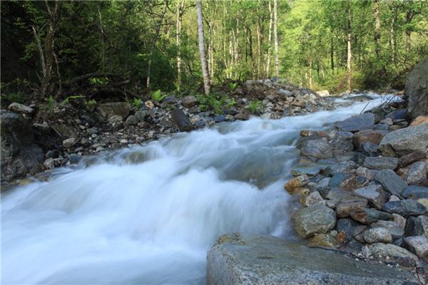 图片[1]-梦中急流预示何事