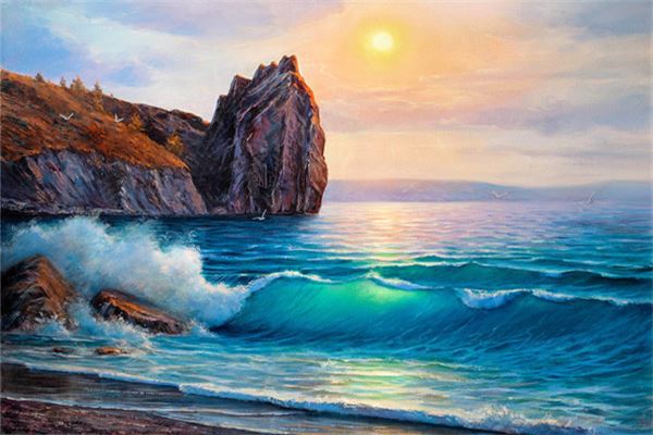 图片[1]-女性梦见波涛汹涌大海的寓意