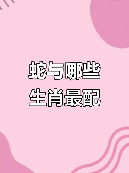 属蛇与哪些生肖最相配