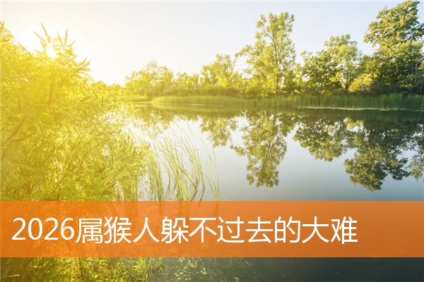 图片[1]-2026属猴人躲不过去的大难