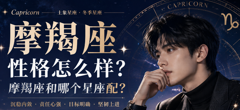 摩羯座性格怎么样？摩蝎座和哪个星座配？-安卜居
