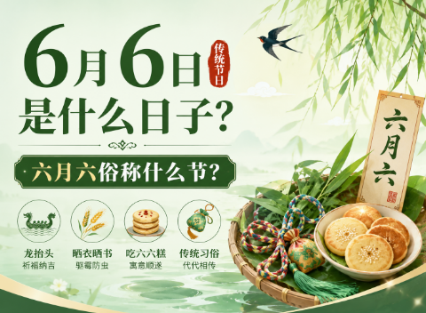 6月6日是什么日子？六月六俗称什么节？-安卜居