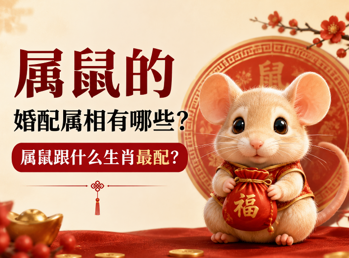 属鼠的婚配属相有哪些？属鼠跟什么生肖最配？-安卜居