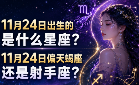 11月24日出生的是什么星座？11月24日偏天蝎座还是射手座？-安卜居