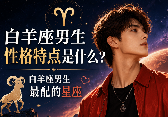 白羊座男生性格特点是什么？白羊座男生最配的星座-安卜居