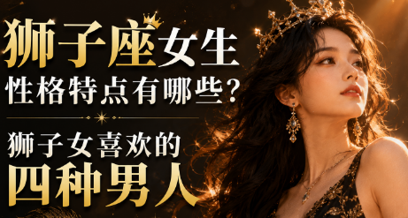狮子座女生性格特点有哪些？狮子女喜欢的四种男人-安卜居
