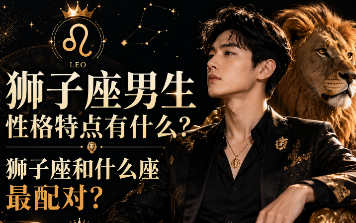 狮子座男生性格特点有什么？狮子座和什么座最配对？-安卜居