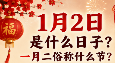 1月2日是什么日子？一月二俗称什么节？-安卜居